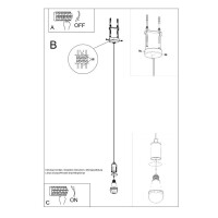 Sollux SL.0152 Pendelleuchte EDISON schwarz 7