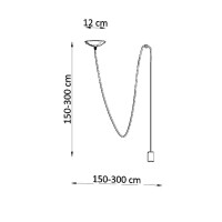 Sollux SL.0369 Pendelleuchte EDISON 1 schwarz 4