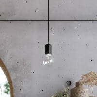 Sollux SL.0369 Pendelleuchte EDISON 1 schwarz 8