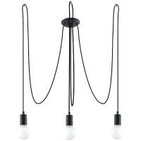 Sollux SL.0370 Kronleuchter EDISON 3 sch gallery