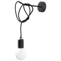 Sollux SL.0373 Wandleuchte EDISON schwar gallery