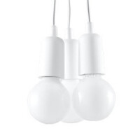Sollux SL.0570 Pendelleuchte DIEGO 3 wei gallery