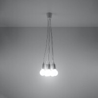 Sollux SL.0571 Pendelleuchte DIEGO 5 weiß 3