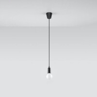 Sollux SL.0572 Pendelleuchte DIEGO 1 schwarz 2