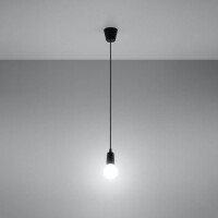 Sollux SL.0572 Pendelleuchte DIEGO 1 schwarz 3