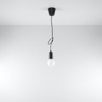 Sollux SL.0572 Pendelleuchte DIEGO 1 schwarz 5