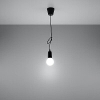 Sollux SL.0572 Pendelleuchte DIEGO 1 schwarz 6