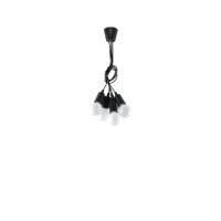 Sollux SL.0574 Pendelleuchte DIEGO 5 schwarz 4