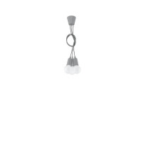 Sollux SL.0576 Pendelleuchte DIEGO 3 grau 4