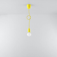 Sollux SL.0578 Pendelleuchte DIEGO 1 gelb 5