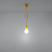 Sollux SL.0578 Pendelleuchte DIEGO 1 gelb 6