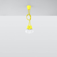 Sollux SL.0579 Pendelleuchte DIEGO 3 gelb 5