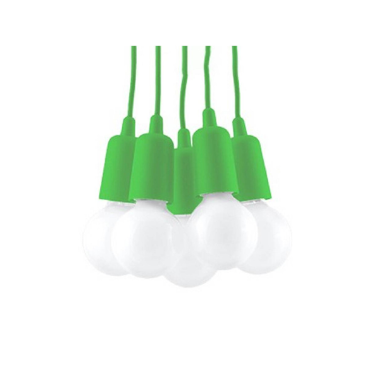 Sollux SL.0583 Pendelleuchte DIEGO 5 grün