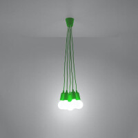 Sollux SL.0583 Pendelleuchte DIEGO 5 grün 3