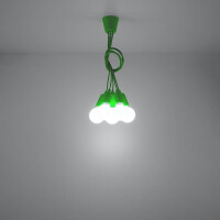Sollux SL.0583 Pendelleuchte DIEGO 5 grün 6