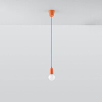 Sollux SL.0584 Pendelleuchte DIEGO 1 orange 2