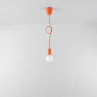 Sollux SL.0584 Pendelleuchte DIEGO 1 orange 5