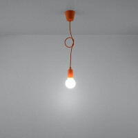 Sollux SL.0584 Pendelleuchte DIEGO 1 orange 6