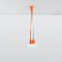 Sollux SL.0585 Pendelleuchte DIEGO 3 orange 2