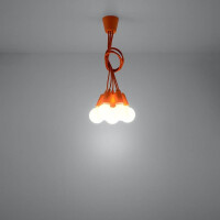 Sollux SL.0586 Pendelleuchte DIEGO 5 orange 6