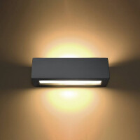 Sollux SL.0877 Wandleuchte Keramik VEGA grau 3