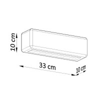 Sollux SL.0840 Wandleuchte Keramik SUBANI 4