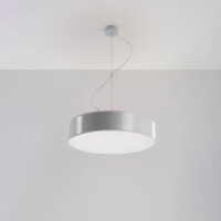 Sollux SL.0119 Pendelleuchte ARENA 45 grau 2