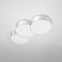 Sollux SL.1051 Deckenleuchte CIRCLE 3A weiß 2