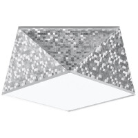Sollux SL.0688 Deckenleuchte HEXA 25 silver