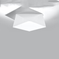 Sollux SL.0689 Deckenleuchte HEXA 35 weiß 2
