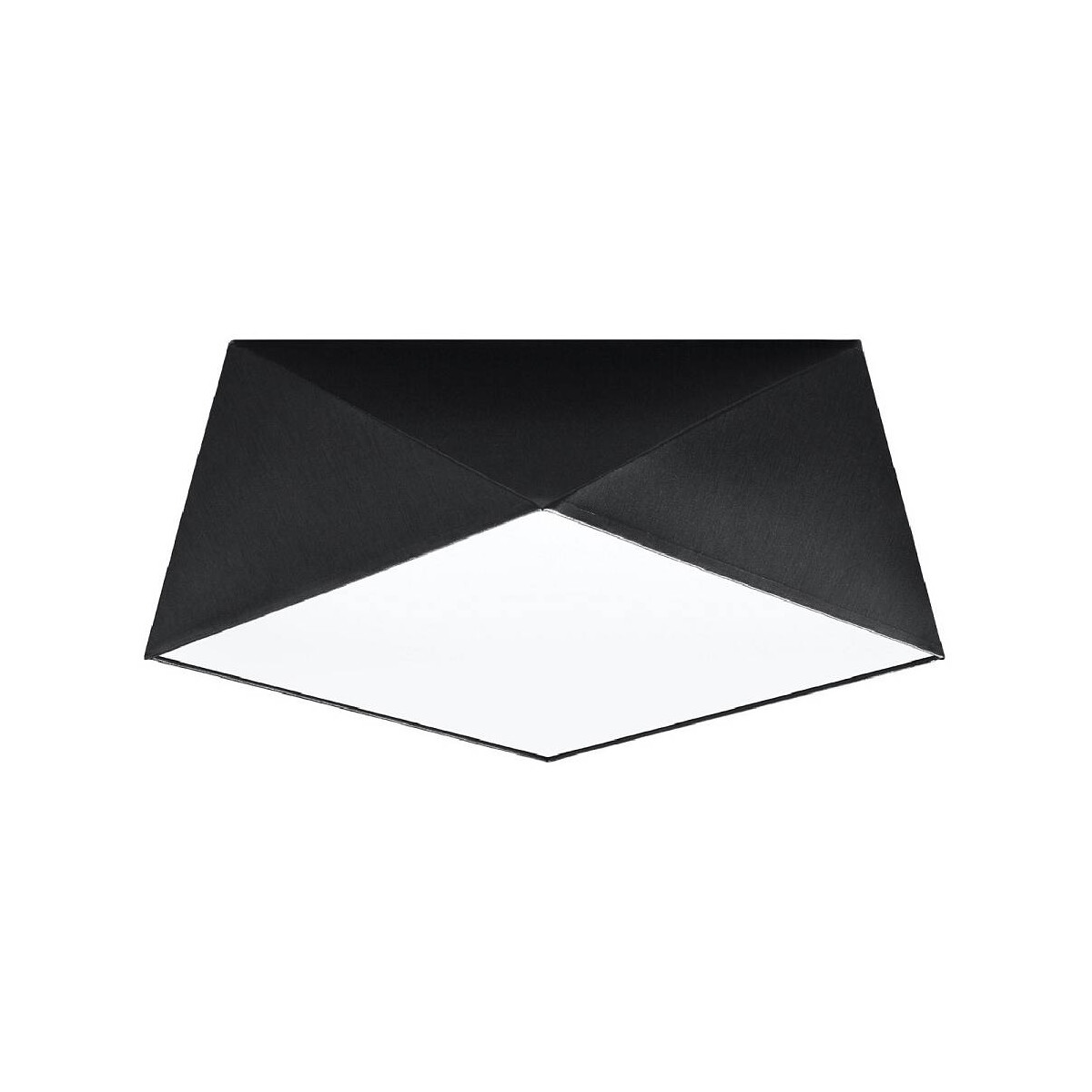 Sollux SL.0690 Deckenleuchte HEXA 35 schwarz
