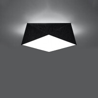 Sollux SL.0690 Deckenleuchte HEXA 35 schwarz 3
