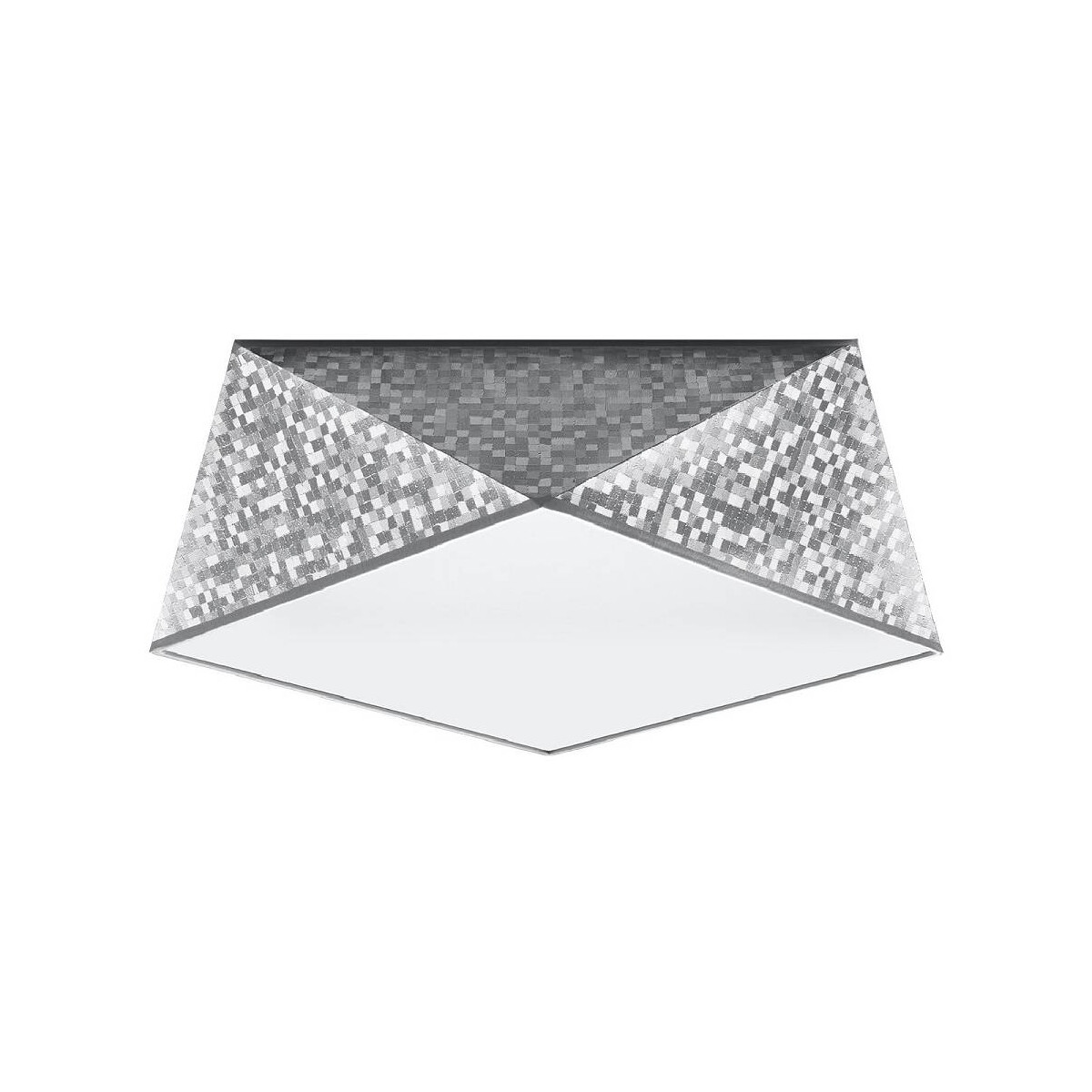 Sollux SL.0691 Deckenleuchte HEXA 35 silver