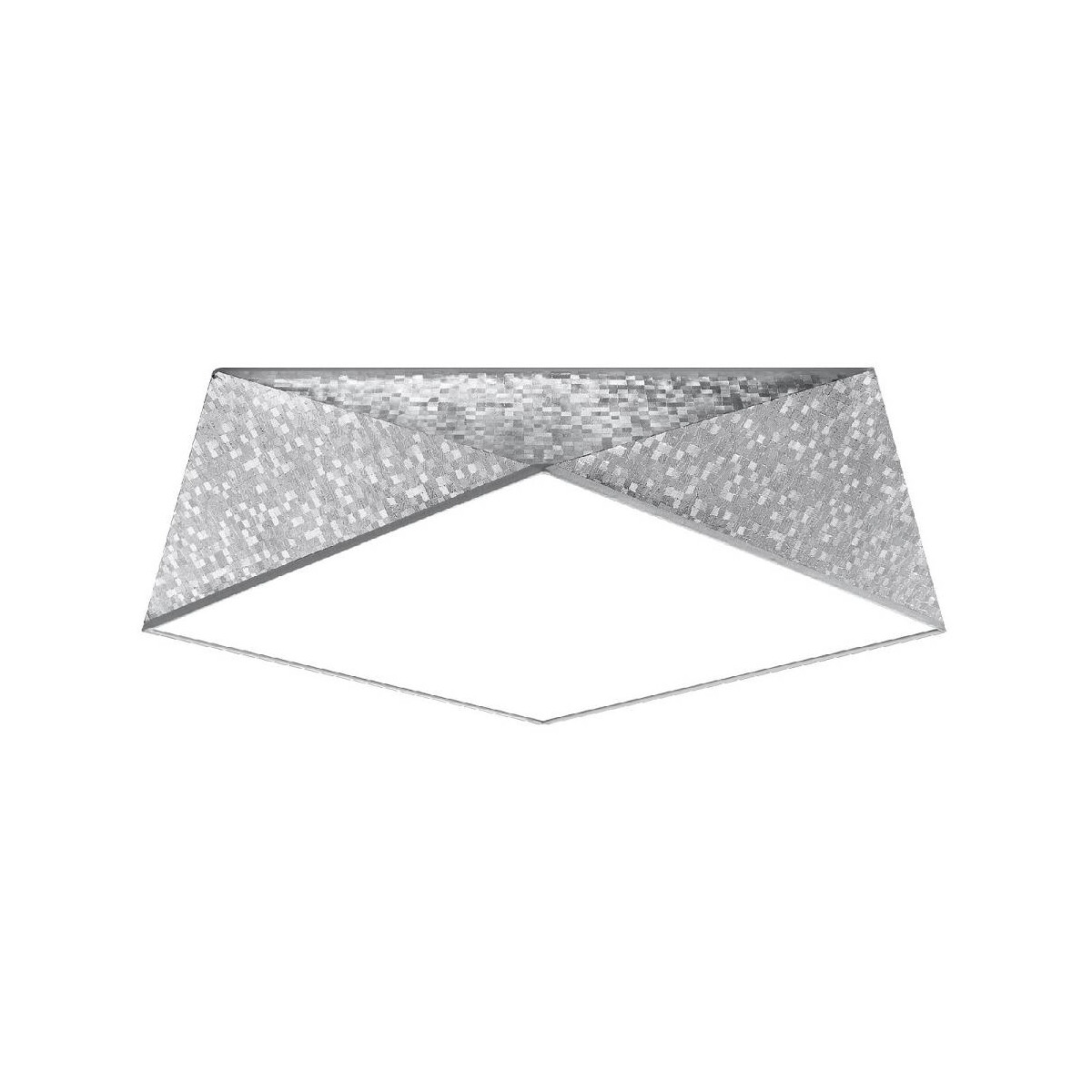 Sollux SL.0694 Deckenleuchte HEXA 45 silver