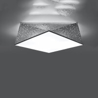 Sollux SL.0694 Deckenleuchte HEXA 45 silver 3