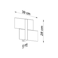 Sollux SL.1044 Wandleuchte MASSIMO weiß 4
