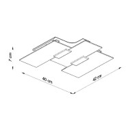 Sollux SL.0198 Deckenleuchte FABIANO 4