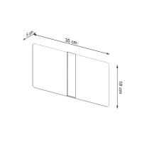 Sollux SL.1006 Wandleuchte AZALIA 4