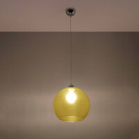 Sollux SL.0252 Pendelleuchte BALL gelb 3