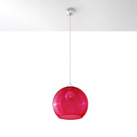 Sollux SL.0253 Pendelleuchte BALL rot 2