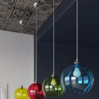 Sollux SL.0256 Pendelleuchte BALL weiß 8
