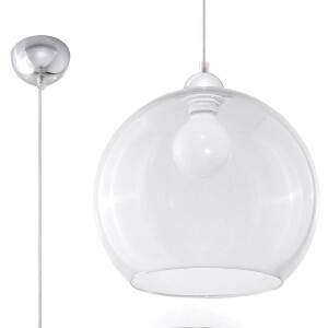Sollux SL.0248 Pendelleuchte BALL transparent
