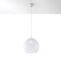 Sollux SL.0248 Pendelleuchte BALL transparent 2