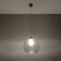 Sollux SL.0248 Pendelleuchte BALL transparent 3