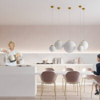 Sollux SL.0716 Pendelleuchte UGO 30 gold 7
