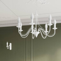 Sollux SL.0213 Kronleuchter MINERWA 3 weiß 8
