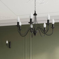 Sollux SL.0217 Kronleuchter MINERWA 3 schwarz 8