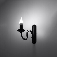 Sollux SL.0220 Wandleuchtel MINERWA schwarz 3