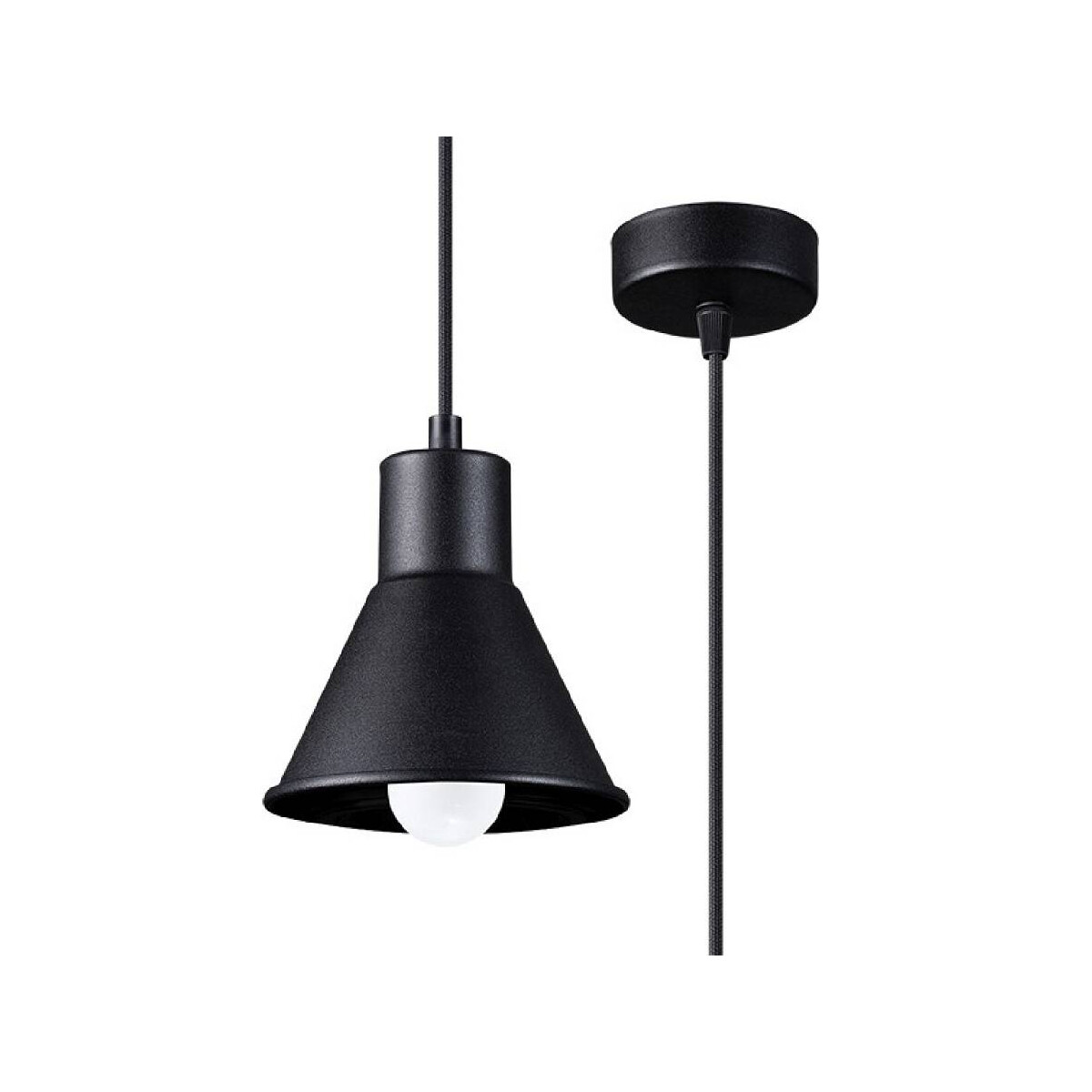 Sollux SL.0985 Pendelleuchte TALEJA 1 schwarz [E27]