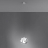 Sollux SL.1083 Pendelleuchte TULOS 1 weiß 3